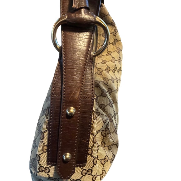 Gucci GG Canvas Horsebit Hobo — Vintage 2000s w/ Dust Bag - Picture 3 of 10